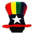 thumbnail image 1 of Patriotic Rainbow Uncle Sam Velvet Adult Costume Hat, 1 of 5