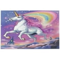 thumbnail image 1 of Rainbow Unicorn 1000 Piece Large Jigsaw Puzzle for Adults - Game Interesting Toys - Hand Made Puzzles Personalized Gift, 29.5"x19.7", 1 of 7