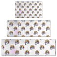 thumbnail image 1 of Rainbow Unicorn Dog Pattern Kitchen Rugs Sets Of 3,Kitchen Runner Rugs Non Skid Washable,Decorative Kitchen Floor Mats for Kitchen,Sink,Laundry,17"x30"+ 17"x47" + 17"x59", 1 of 6