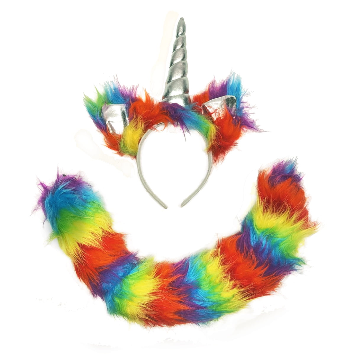 Rainbow Unicorn Ears and Tail Rainbow Unicorn Ears and Tail