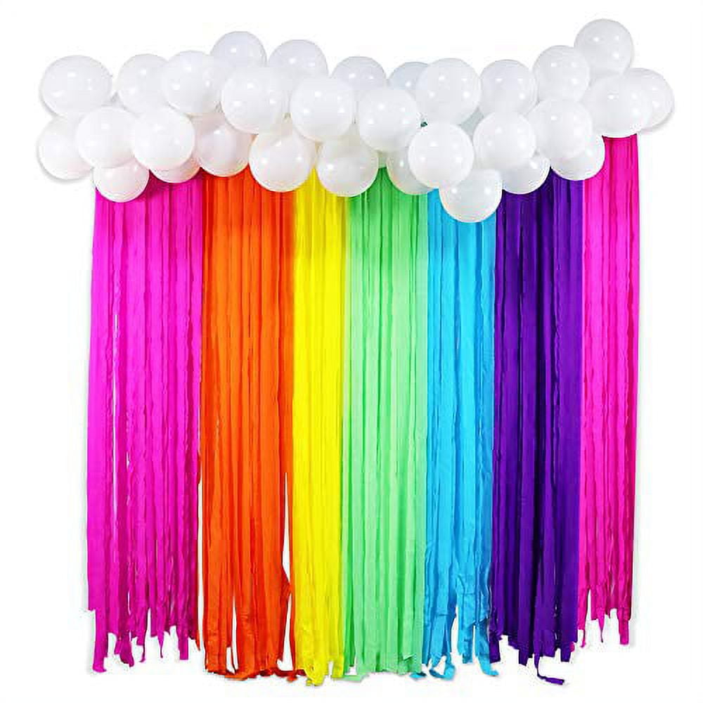 PHOTURT Toca Life World Backdrop Kids 1st Birthday Background Color Rainbow  Balloon Vinyl Photo Photography Studio Props - AliExpress