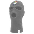 thumbnail image 1 of Rainbow Unicorn Ski 3 Hole Mask, Lt Grey, 1 of 2