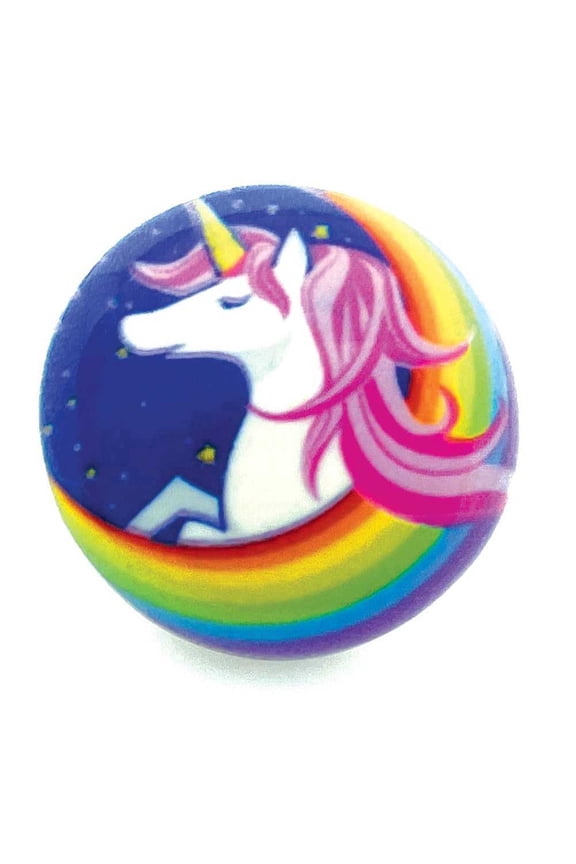 Snap Jewelry Rainbow Unicorn, Metal - Enamel / Painted Ginger Charm 18MM Button, For Interchangeable DIY Customizable Accessories