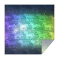 thumbnail image 1 of Rainbow Unicorn Starry Pattern Square Tablecloth,Waterproof Square Table Cover,Wipeable Spillproof Washable Table Cover for Home Kitchen Party Decor 52"x52"(132x132cm), 1 of 6