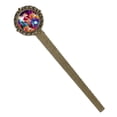 thumbnail image 1 of Rainbow Unicorns Book Accessories: Lace Bookmark in Antique Bronze - a Gift for Readers and Book Lovers, 1 of 5