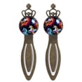 thumbnail image 1 of Rainbow Unicorns Book Accessories: Vintage Copper Crown-Shaped Bookmarks - Stainless Steel Material - Ideal Gift for Book Lovers, 1 of 5