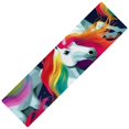 thumbnail image 1 of Rainbow Unicorns Runner Rug: Rectangular 15.7"x59" Washable Absorbent Rubber Mats Kitchen Runner, 1 of 6