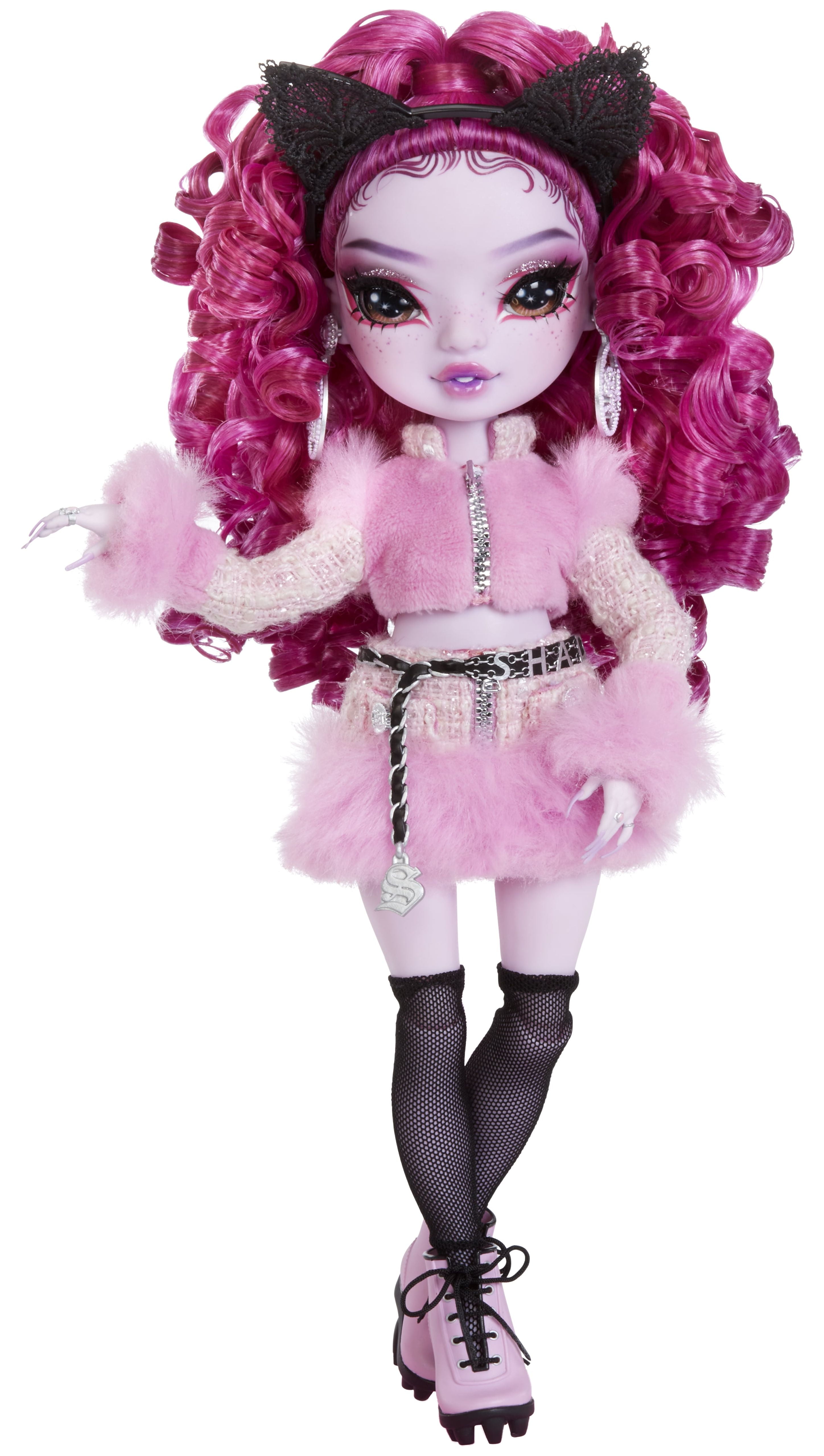 Rainbow Vision COSTUME BALL Shadow High – Lola Wilde (Pink) Fashion Doll.  11 inch Were-cat Themed Costume and Accessories. Toys for Kids, Great Gift  for Kids 6-12 Years Old & Collectors 