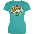 thumbnail image 1 of Rainbow Volleyball Neon Juniors Soft T Shirt Teal SM, 1 of 1