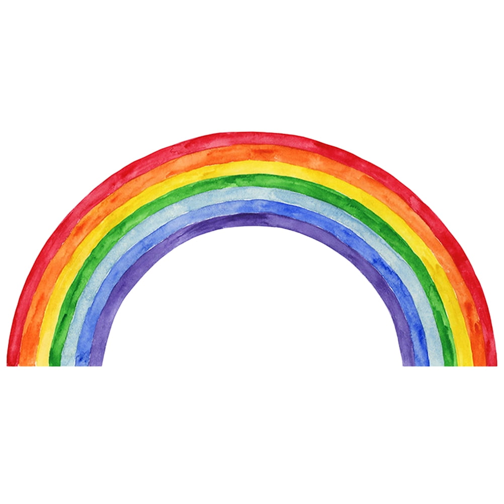 Rainbow Wall Decals Removable PVC Wall Sticker Kids Room Nursery Wall