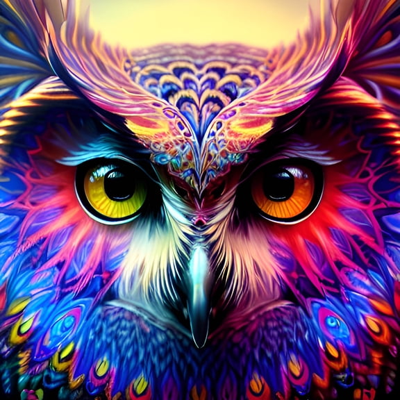 Rainbow Wings - Canvas Wall Art