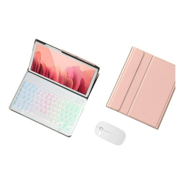 Rainbow case+keyboard+mouse For Galaxy Tab S8 11 X700/x706