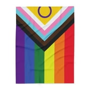 Rainbow gift blanket, Rainbow Arctic Fleece Blanket, Kids rainbow blanket