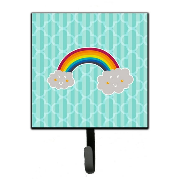 Rainbow in Clouds Leash or Key Holder