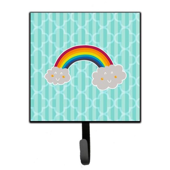 Rainbow in Clouds Leash or Key Holder