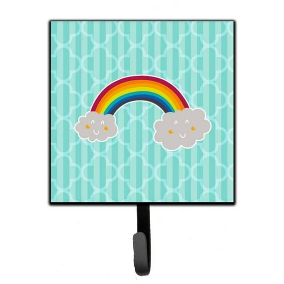 Rainbow in Clouds Leash or Key Holder