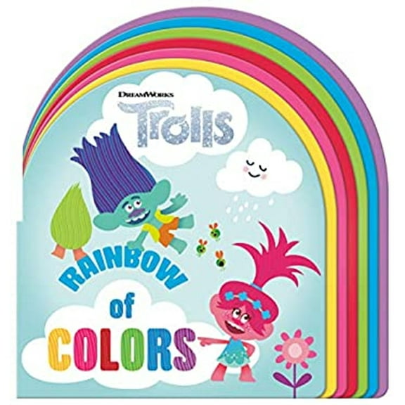 Pre-Owned Rainbow of Colors (DreamWorks Trolls) (Hardcover) by Random House