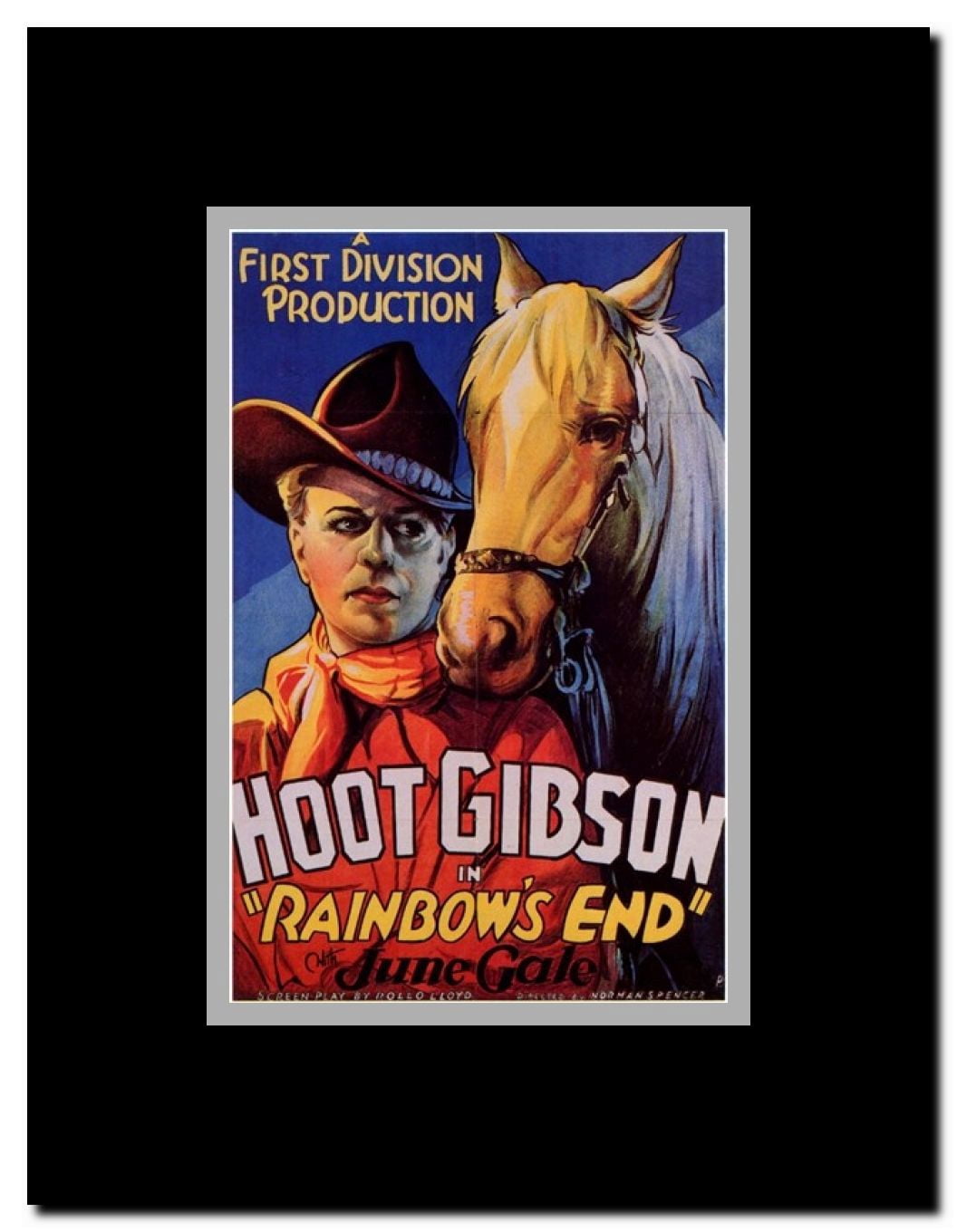 Rainbow's End Framed Movie Poster