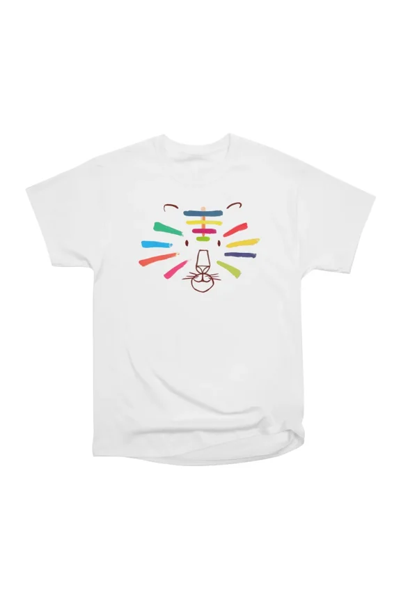 Rainbow tiger T-Shirt Tee Gift For Him Merch For Her Apparel For Friend 1