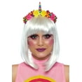thumbnail image 1 of Rainbow unicorn flower headband, 1 of 2