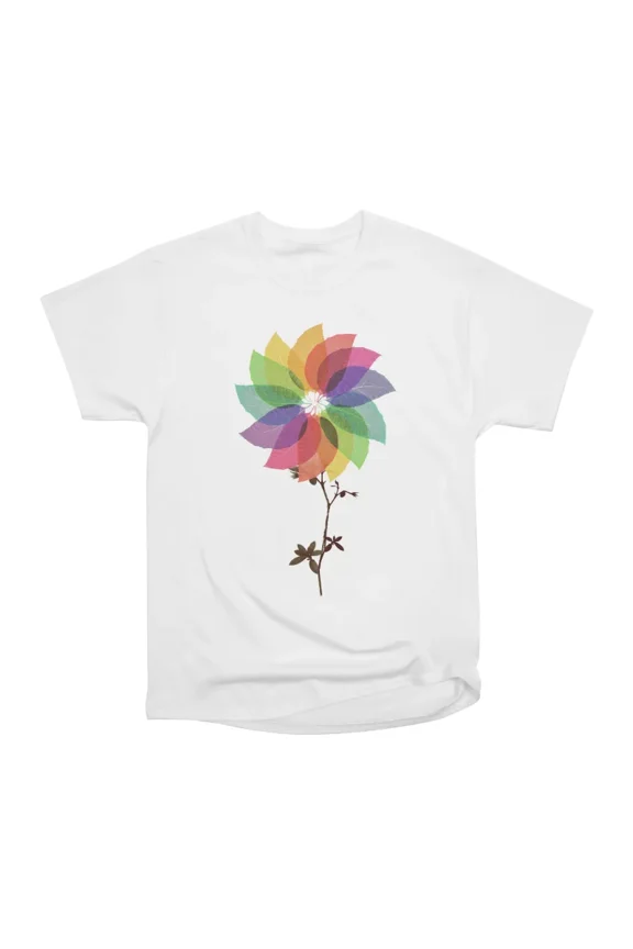 Rainbow windmill T-Shirt Tee Gift For Him Merch For Her Apparel For Friend