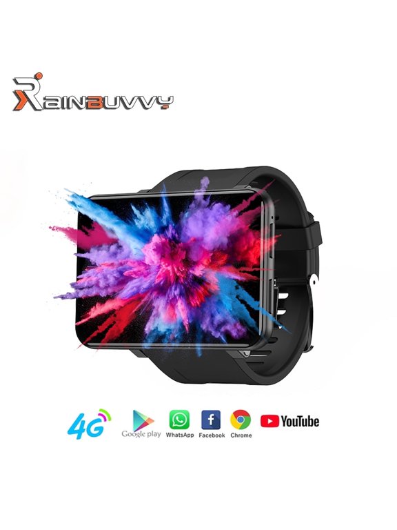 4G Smartwatch 2.86 Inch Screen Android 7.1 3GB 32GB Support SIM GPS WiFi 2700mAh Large Screen Watch