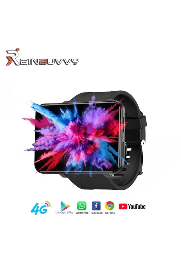 4G Smartwatch 2.86 Inch Screen Android 7.1 3GB 32GB Support SIM GPS WiFi 2700mAh Large Screen Watch