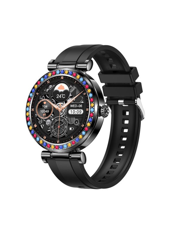 CF30 smart women's watch, 1.27-inch full-circle touch screen, supports answering/making calls, Android 6.0/iOS10 fashionable wear watch