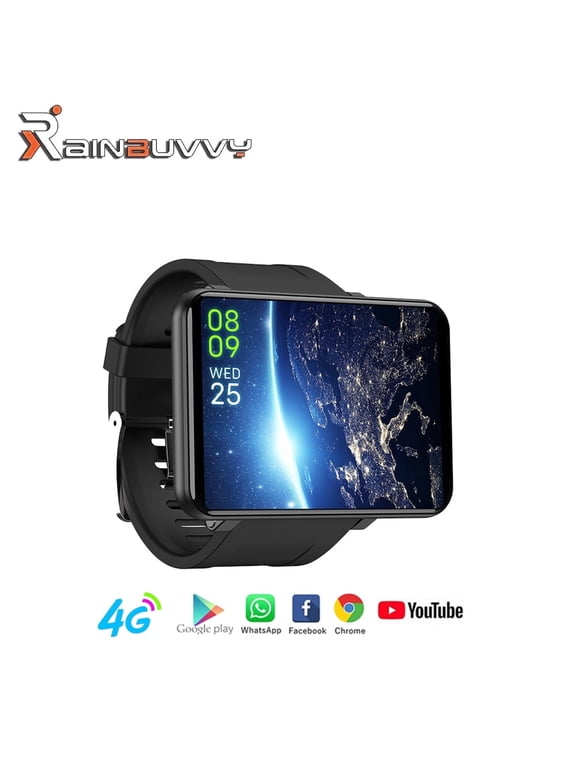 DM100 4G Smart Watch 2.86 Inch Screen 1GB+16GB Android 7.1 Support SIM GPS WiFi 2700mAh Big Screen Watch