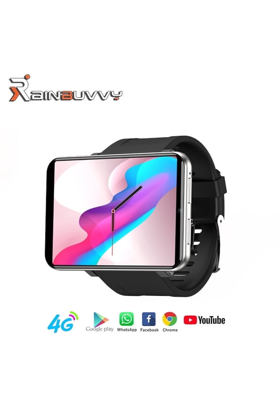 DM100 4G Smart Watch 2.86 Inch Screen 1GB+16GB Android 7.1 Support SIM GPS WiFi 2700mAh Big Screen Watch