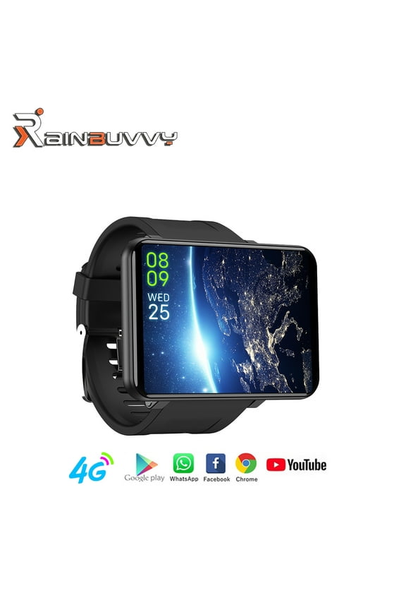 DM100 4G Smart Watch 2.86 Inch Screen 1GB+16GB Android 7.1 Support SIM GPS WiFi 2700mAh Big Screen Watch
