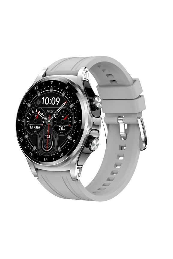 GT66 smart watch, watch and earphone 2-in-1, 1.39-inch HD screen, NFC, supports answering/making calls, Android 4.4/iOS9 sports watch