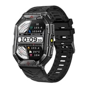 Rainbuvvy KR82 SmartWatch 2.1 inch AMOLED , Flashlight, Outdoor Sports Watch