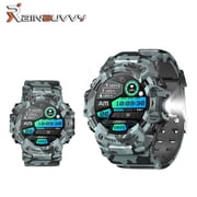 Rainbuvvy LC21 Smart Watch 1.32 Inch IP68 Waterproof Flashlight Compass Sleep Monitoring Fitness Tracker Outdoor Sports Watch