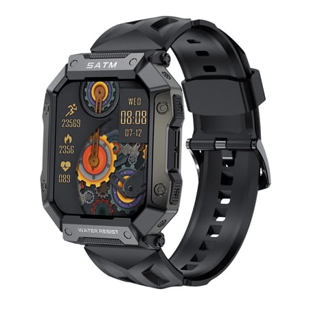 Rainbuvvy PG333 Smart Watch 1.92 Inch 330mah Bluetooth 5.0 for iOS or Android Outdoor Sports Watch