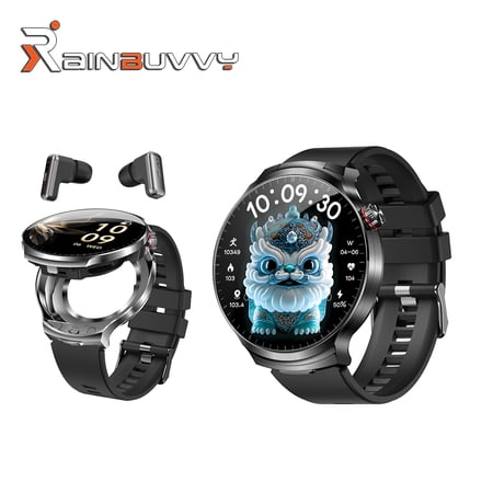 Rainbuvvy T100 Pro Smart Watch 1.85 Inch Built-in Bluetooth Headset 330mAh IP67 Waterproof Sports Smart Watch