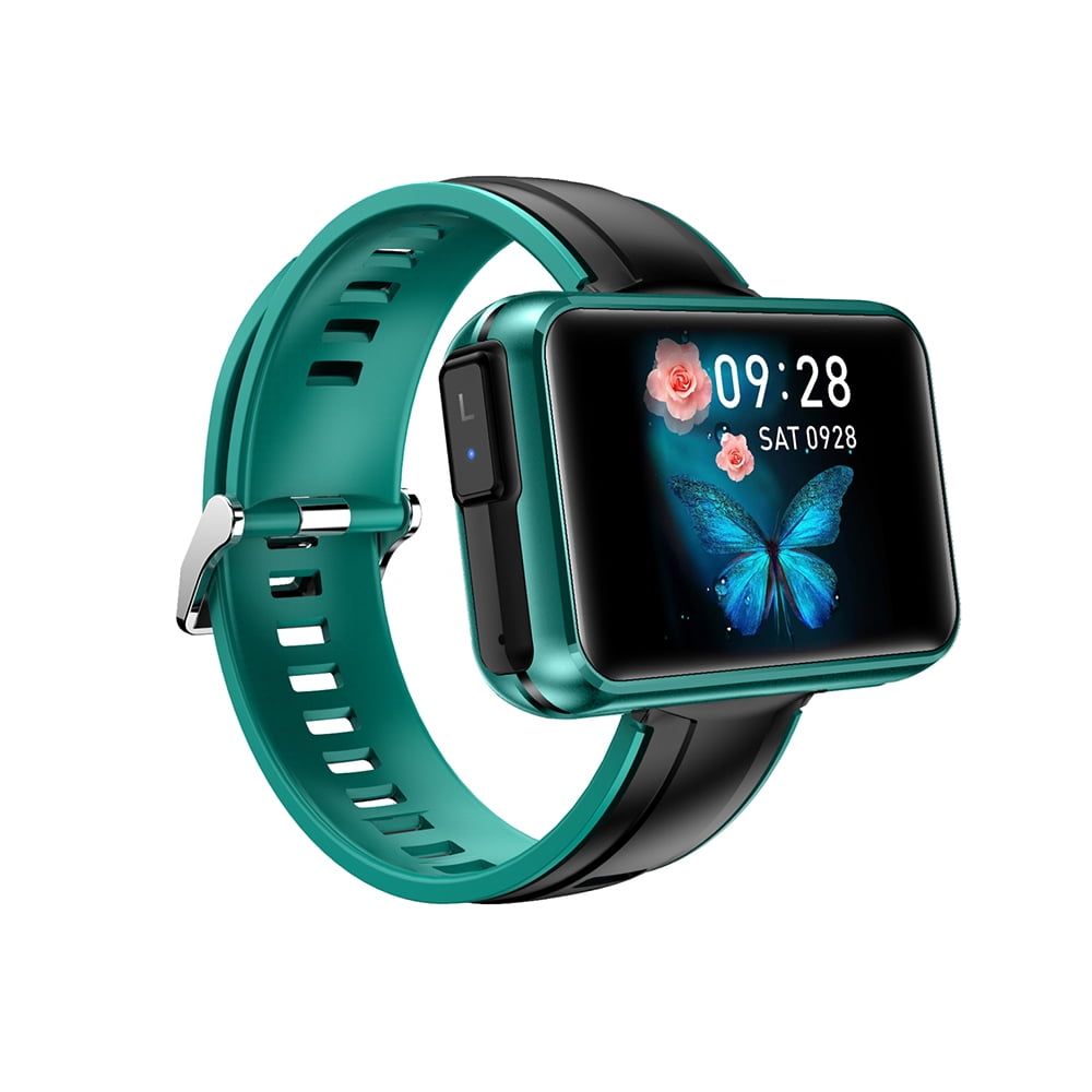 Rainbuvvy T91 Smart Watch 1.4 Inch Portable Bluetooth Headset Built-in Charging Case Bluetooth 5.0 Sports Watch