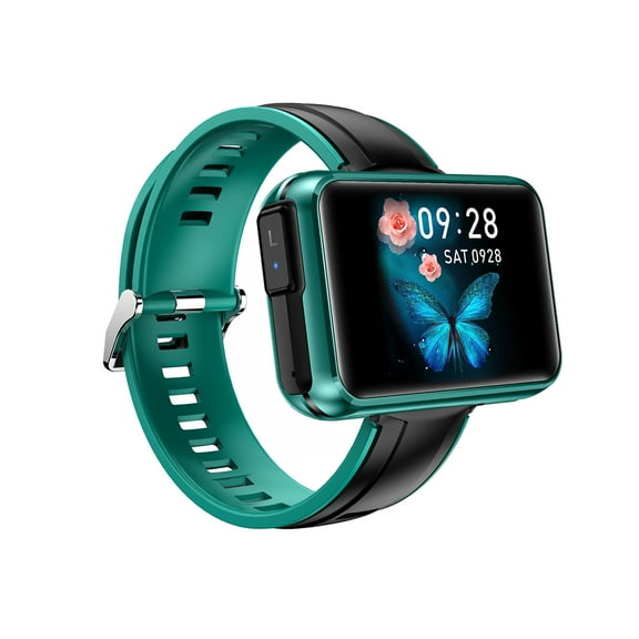 Rainbuvvy T91 Smart Watch 1.4 Inch Portable Bluetooth Headset Built-in Charging Case Bluetooth 5.0 Sports Watch