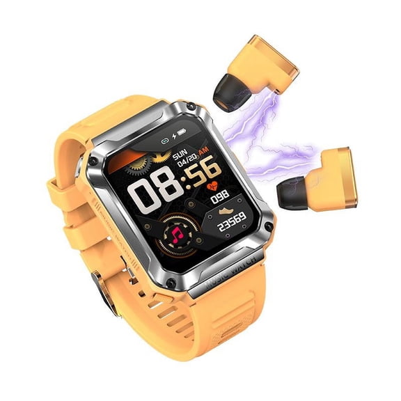 Rainbuvvy T93 smartwatch with 1.96 inch 4GB memory, portable headphones, sports watch