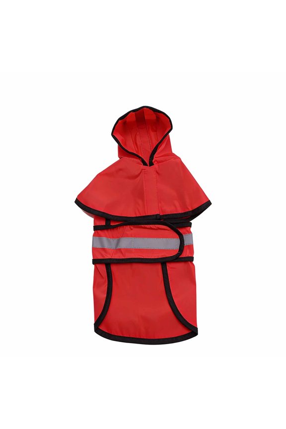 Raincoat Large And Small Raincoat Reflective Stripes Style Outdoor Activities Rain Gear