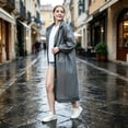 thumbnail image 1 of Raincoat,Outdoor Wear,Thick EVA Reusable Rain Jacket With Extended Length,Waterproof Garment For Hiking Camping And Travel, 1 of 9