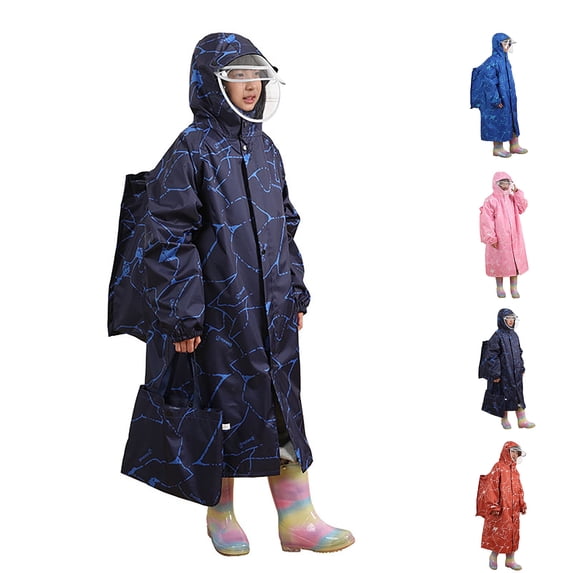 Raincoat for Toddler Girls,Toddler Rain Coat 3t,Kids Rain Poncho with Hood Kids Raincoat Toddler Rain Poncho Girls Boys Rain Coat Hooded Waterproof Rain Jacket Children Rain Suit #06