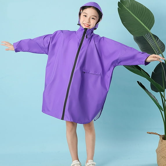Raincoat Toddler Wear Rain for Boy Kids Girls Cartoon Children 3D Ponchos Jacket Boys Coat&jacket Hooded Rainwear Kids Raincoat Size 7-9