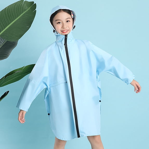 Raincoat Toddler Wear Rain for Boy Kids Girls Cartoon Children 3D Ponchos Jacket Boys Coat&jacket Hooded Rainwear Kid Girls Boys Raincoat Size 1-4 Years
