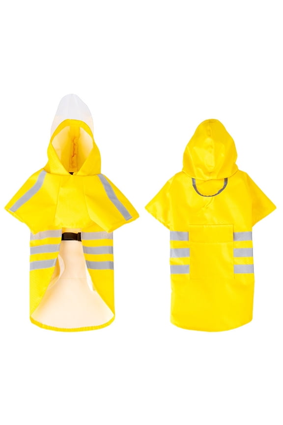 Raincoat With Reflective Strips For Wind And Rain Lightweight Outdoor Jacket For Small Medium Large Suitable For All Types