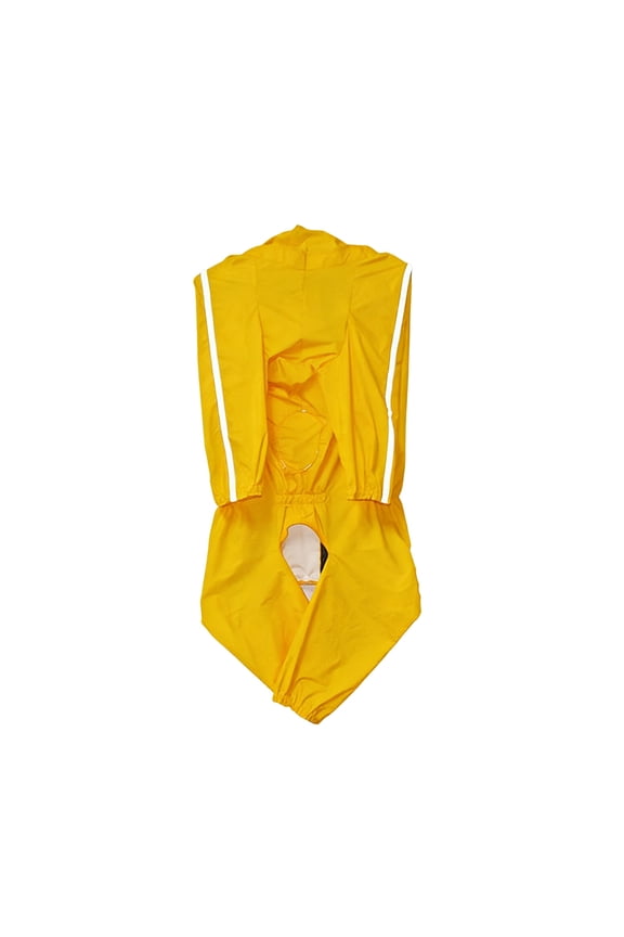 Raincoat With Reflective Strips Lightweight Rain Jacket For Outdoor Walking