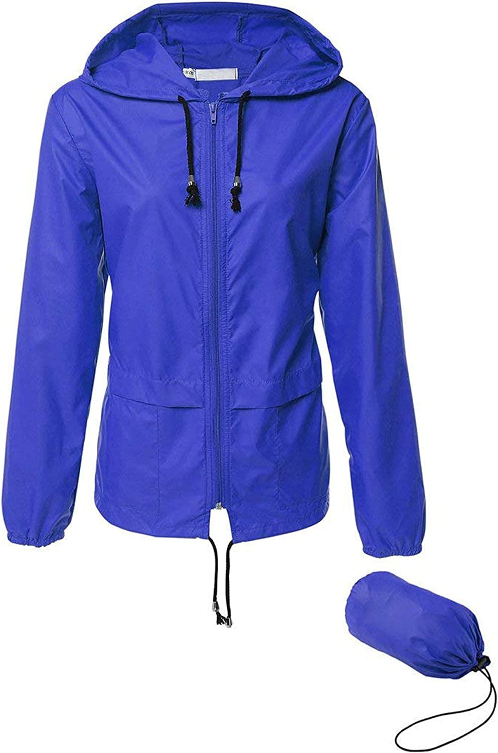 Raincoat Women's Lightweight Waterproof Raincoat Foldable Outdoor