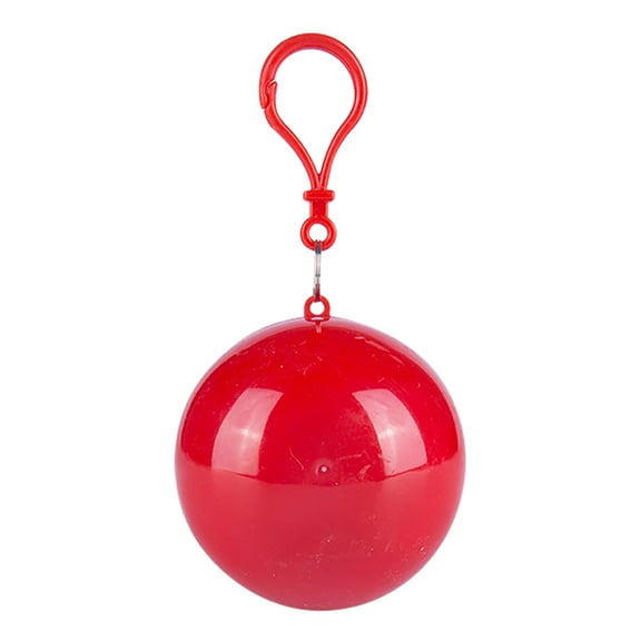 Raincoat with Hood Emergency Chain Key One Adult Packed Size Portable Rain for Outdoor Activities