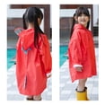 thumbnail image 1 of Raincoat for Boys Light Waterproof Boys Rain Jacket Reusable Kids Ponchos with Hood Waterproof Poncho 10-11 Years, 1 of 4