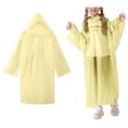thumbnail image 1 of Raincoat for Girls Light Waterproof Rain Jackets Reusable Rain Ponchos with Hood Girls Rain Jackets Size One Size, 1 of 5